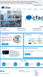 Mobile Screenshot of cfao-technologies.com